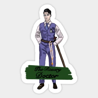 Joseph The Rosary Doctor Sticker